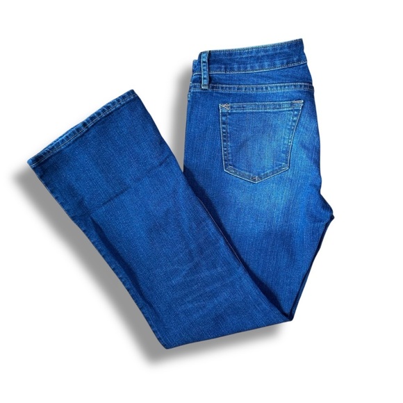 Gap 1969 Sexy Bootcut Low Rise Dark Wash Jeans 29S - Picture 3 of 6